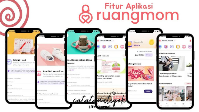 fitur aplikasi ibu anak ruangmom