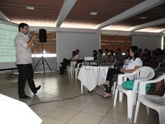 Thomas Spartacus Moreira Fonseca fez a palestra em 07/11
