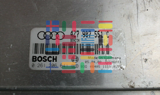 0261206641 4Z7907551C Audi A6 2.7 centralina motore Bosch
