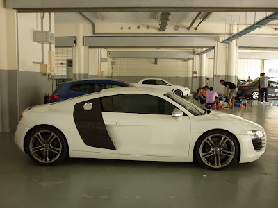 Audi R8 in Sepang