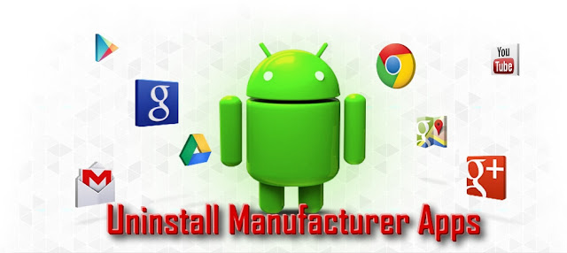 Uninstall Manufacturer System Application