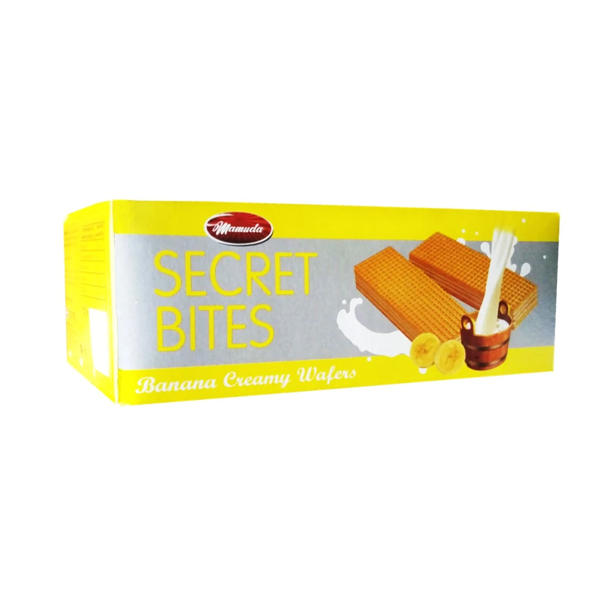 Mamadu Secret Bites Banana Creamy Wafers 480g