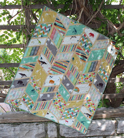 Split Arrows Quilt Pattern by Laura Piland Slice of Pi Quilts