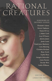 Book cover- Rational Creatures Anthology, Edited by Christina Boyd