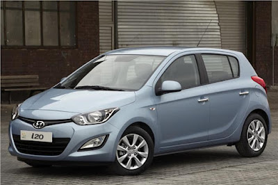 new hyundai i20 front view