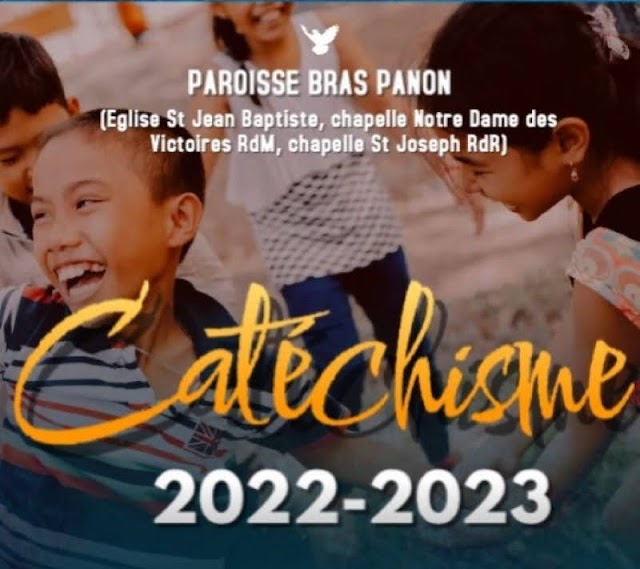 CATÉCHISME 2022-2023 : pour la première année de catéchisme