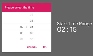  Material Time Picker in kotlin