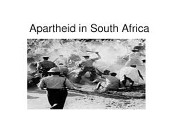 Contoh Makalah Politik Apartheid di Afrika Selatan  Rakan 