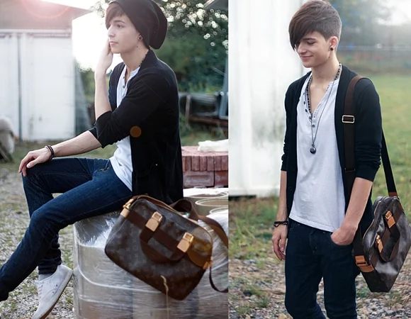 Look Masculino com Cardigan