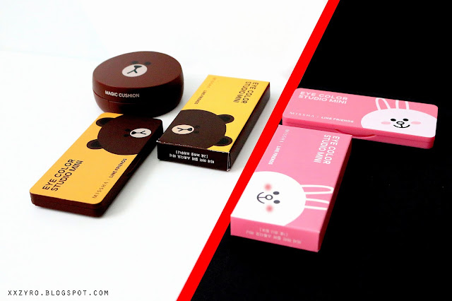 Missha, Missha X LINE Friends, Missha X LINE Friends Eye Color Studio Mini Brown Brownie, Missha X LINE Friends Eye Color Studio Mini #02 Brown Brownie, LINE Friends, LINE, 미샤라인프렌즈 에디션아이 컬러 스튜디오 미니 호 브라운브라우니, Cony Pink, Missha, Missha X LINE Friends, Missha X LINE Friends Eye Color Studio Mini,