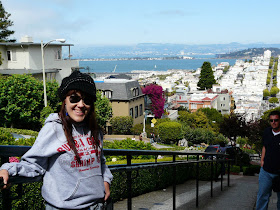 La Lombard street San Francisco