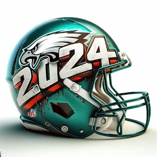Philadelphia Eagles 2024 Concept Helmets