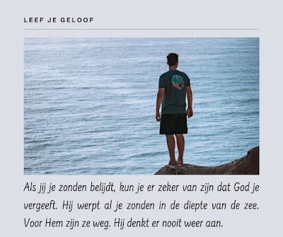 Leef je Geloof, Hillie Snoeijer: Belijd je zonden