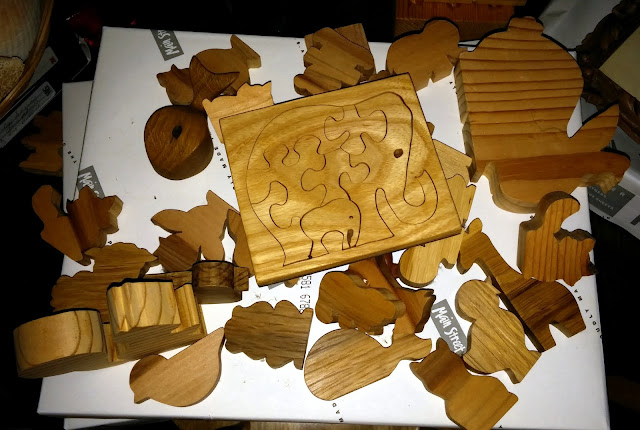 Animal Cutouts And A Tray Puzzle I Made In The '80s