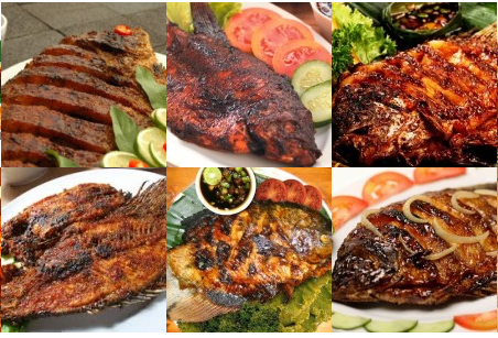 Gambar Ikan Gurame Bakar 