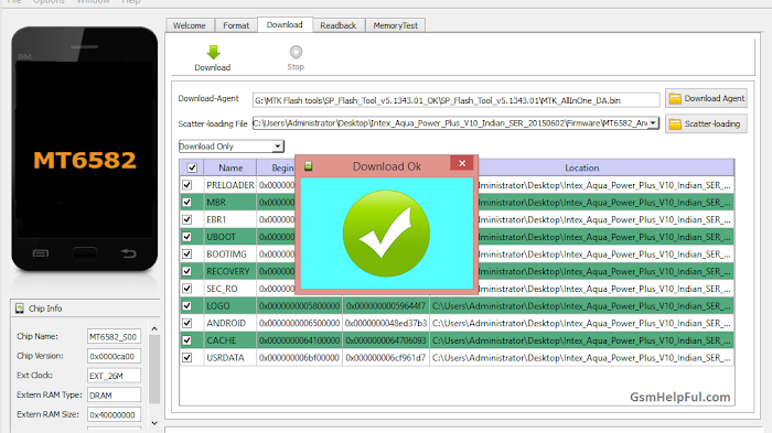 How to Flash OR Fix Software Problems in Intex Aqua Power +