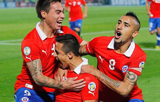 Chile Bertemu Argentina di Final Setelah Kalahkan Kolombia