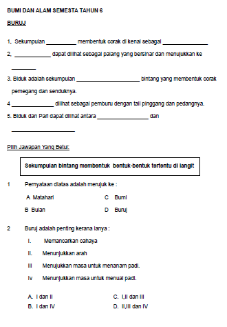 Contoh Soalan Upsr Sains Dan Jawapan - Contoh Fail