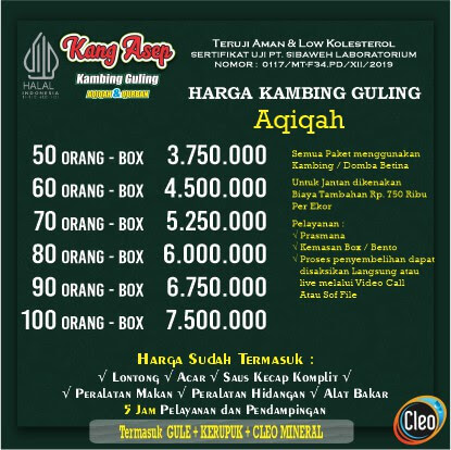 Harga Kambing Guling