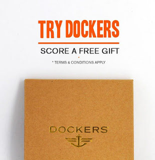 Try Dockers and Score A Free Gift on Selected Outlet