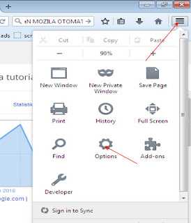 cara menonaktipkan update otomatis(mozila