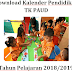 Download Kalender Pendidikan TK PAUD Tahun Pelajaran 2018/2019