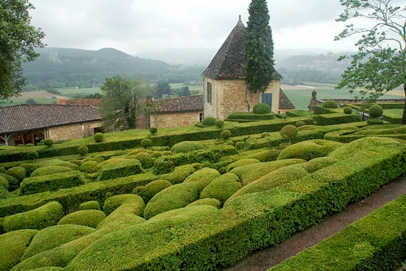 Magnificent Garden Château de Marqueyssac, France