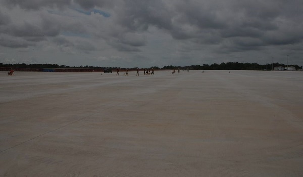 Pembangunan Rampung, Taxiway dan Apron Pesawat Kargo di Bandara Hang Nadim Batam