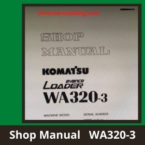 Wheel loader wa320-3 shop manual komatsu.