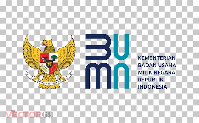 Logo Kementerian BUMN Republik Indonesia (Baru 2020) - Download Vector File PNG (Portable Network Graphics)