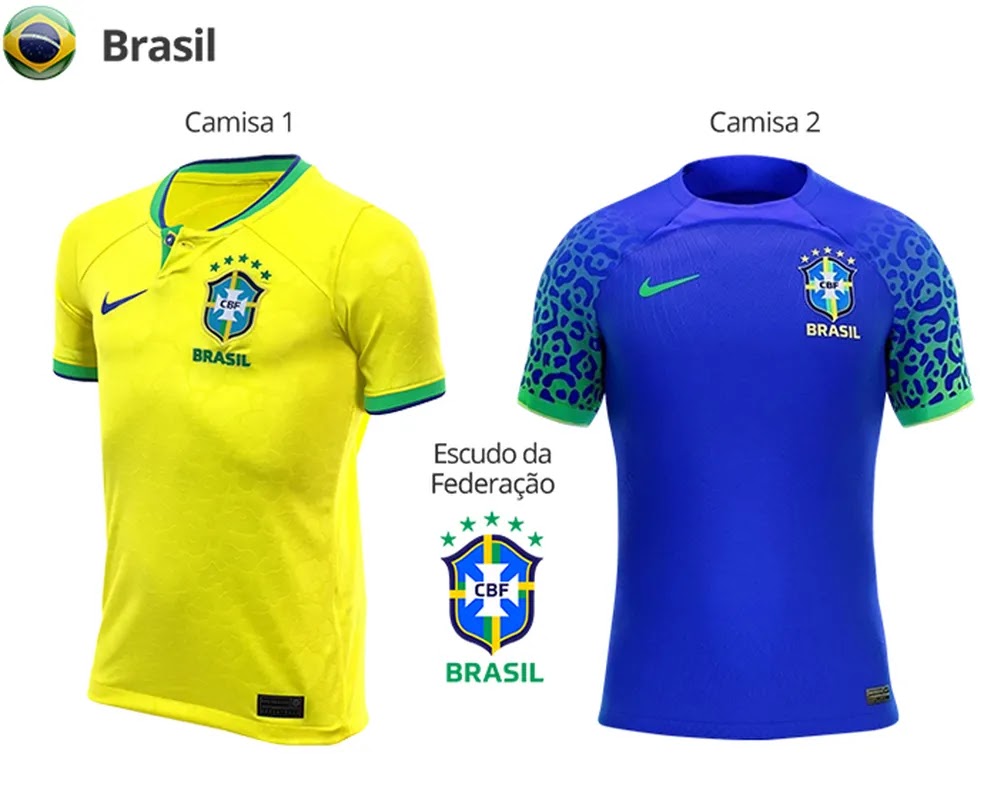 Uniforme da Brasil