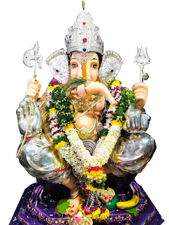 silver ganesh png images