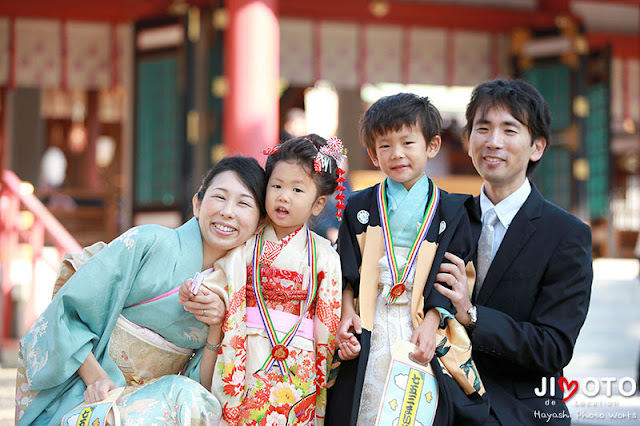 西宮神社の七五三出張撮影