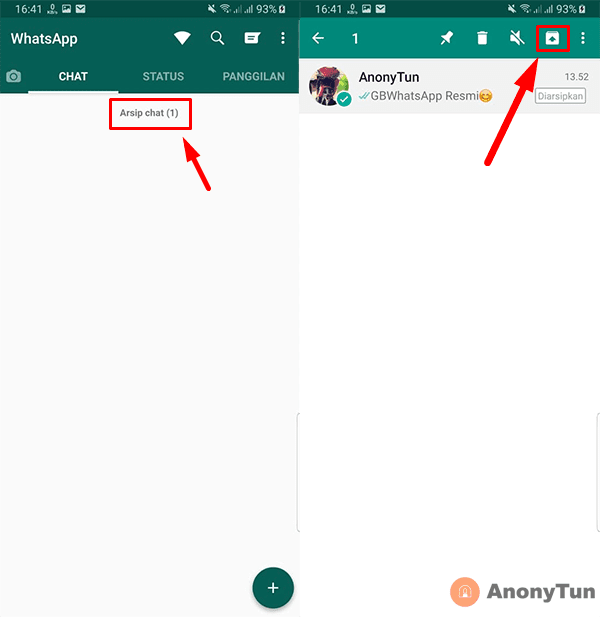 Cara Sembunyikan Chat di Whatsapp Tanpa Aplikasi