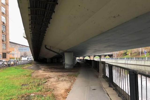 набережная Академика Туполева, Новолефортовский мост | Academika Tupoleva embankment, Novolefortovsky bridge