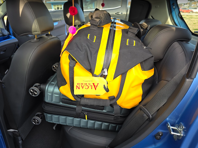 Luggage in Chevrolet Spark