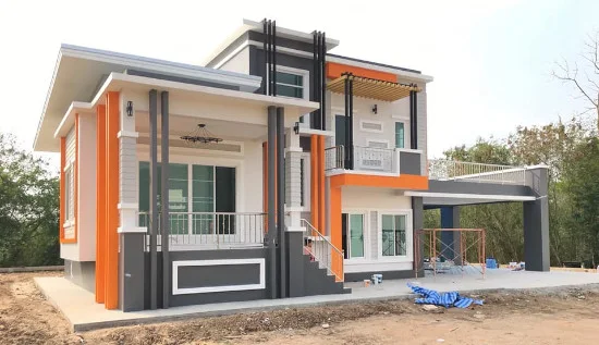 desain rumah minimalis split level