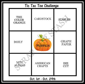 October Tic Tac Toe Stash Challenge