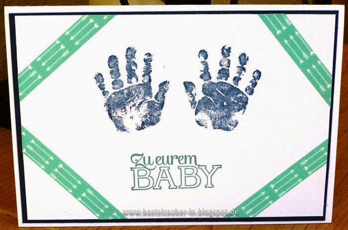 Babykarte Junge-fertig