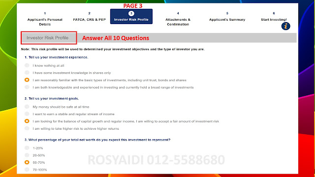 Online Account Opening Private Mandate Unit Trust