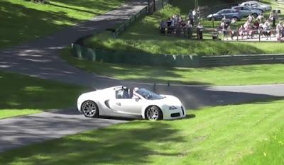 Bugatti Veyron Grand Sport Nearly Crashes After Spin