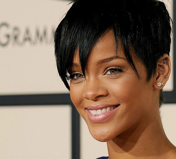 rihanna short hairstyles