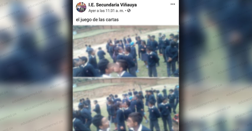 Denuncian polémico juego entre escolares en colegio de Áncash