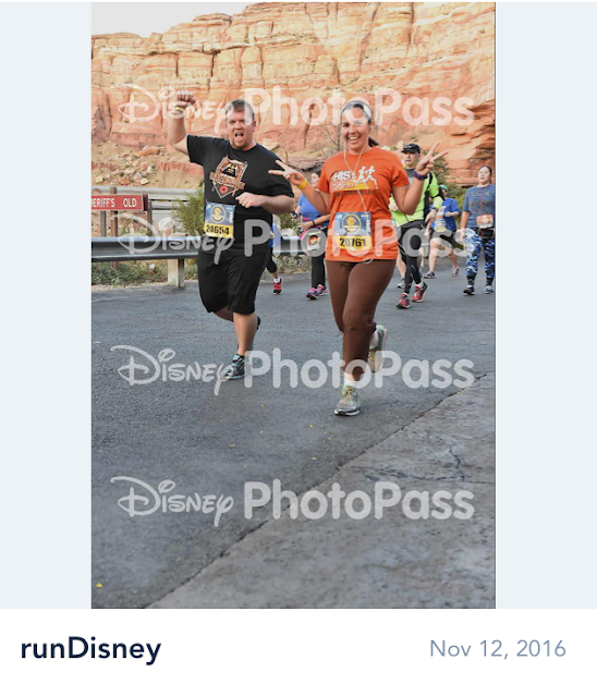 Disney Avengers Half Marathon running