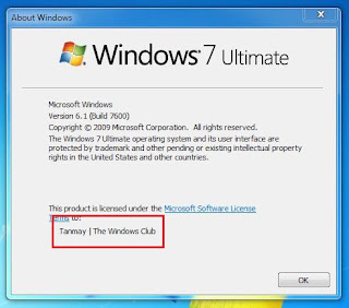 Windows Pc Change the Registered Owner