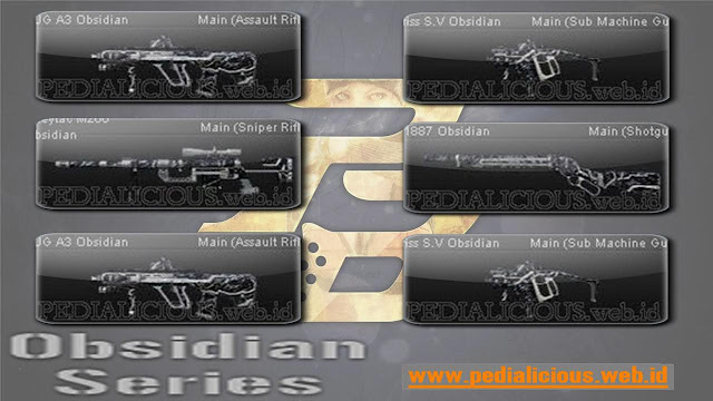 Preview Senjata Seri Obsidian Point Blank Zepetto Indonesia