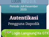 Alhamdulilah Login GTK Sudah Bisa Diakses, Buruan...