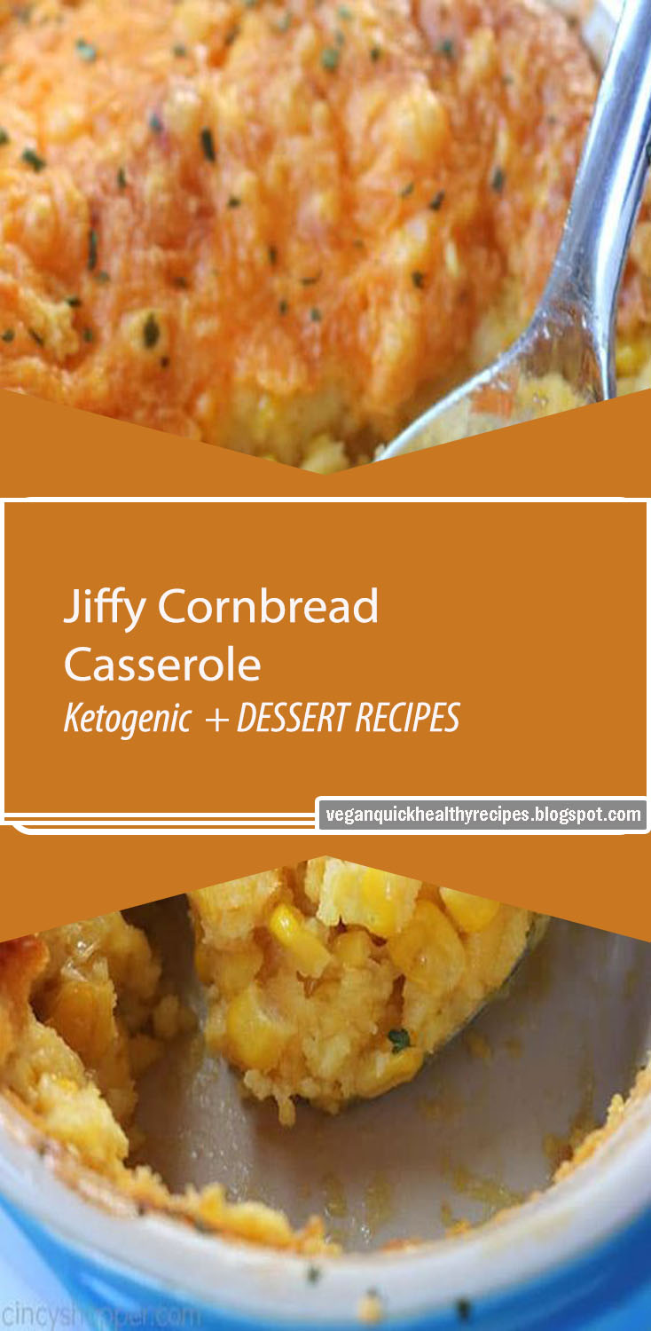 This Jiffy Cornbread Casserole is an easy side dish for your Thanksgiving or every day meals. I like to describe it as a gooey cheese cornbread. I think some might call it bread pudding. Whatever you call it, it is a perfect holiday side dish.