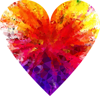 andrew alpaugh be kind multicolored heart