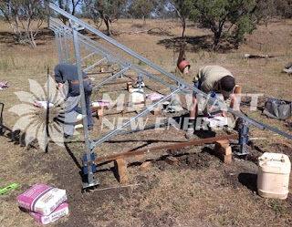 Solar irrigation system project in Australia